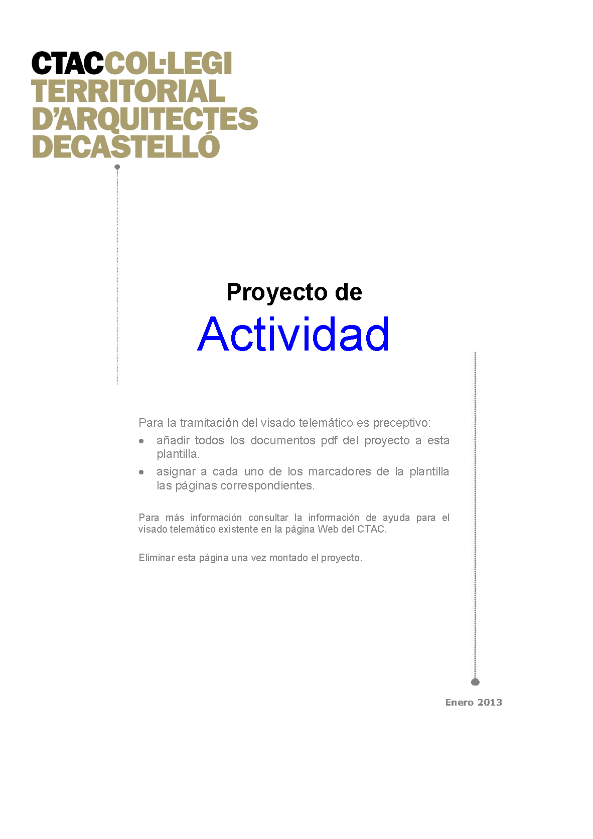 Plantilla Proyecto de Actividad