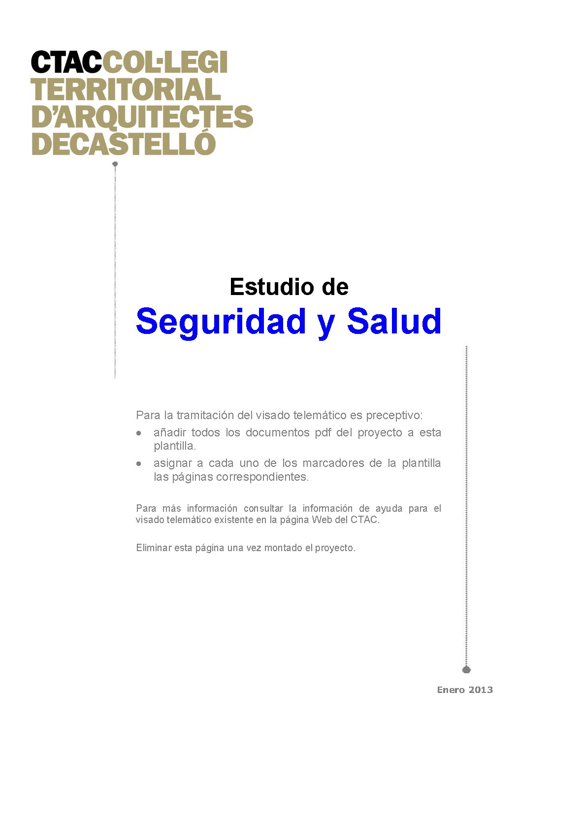 Plantilla Estudio de Seguridad y Salud